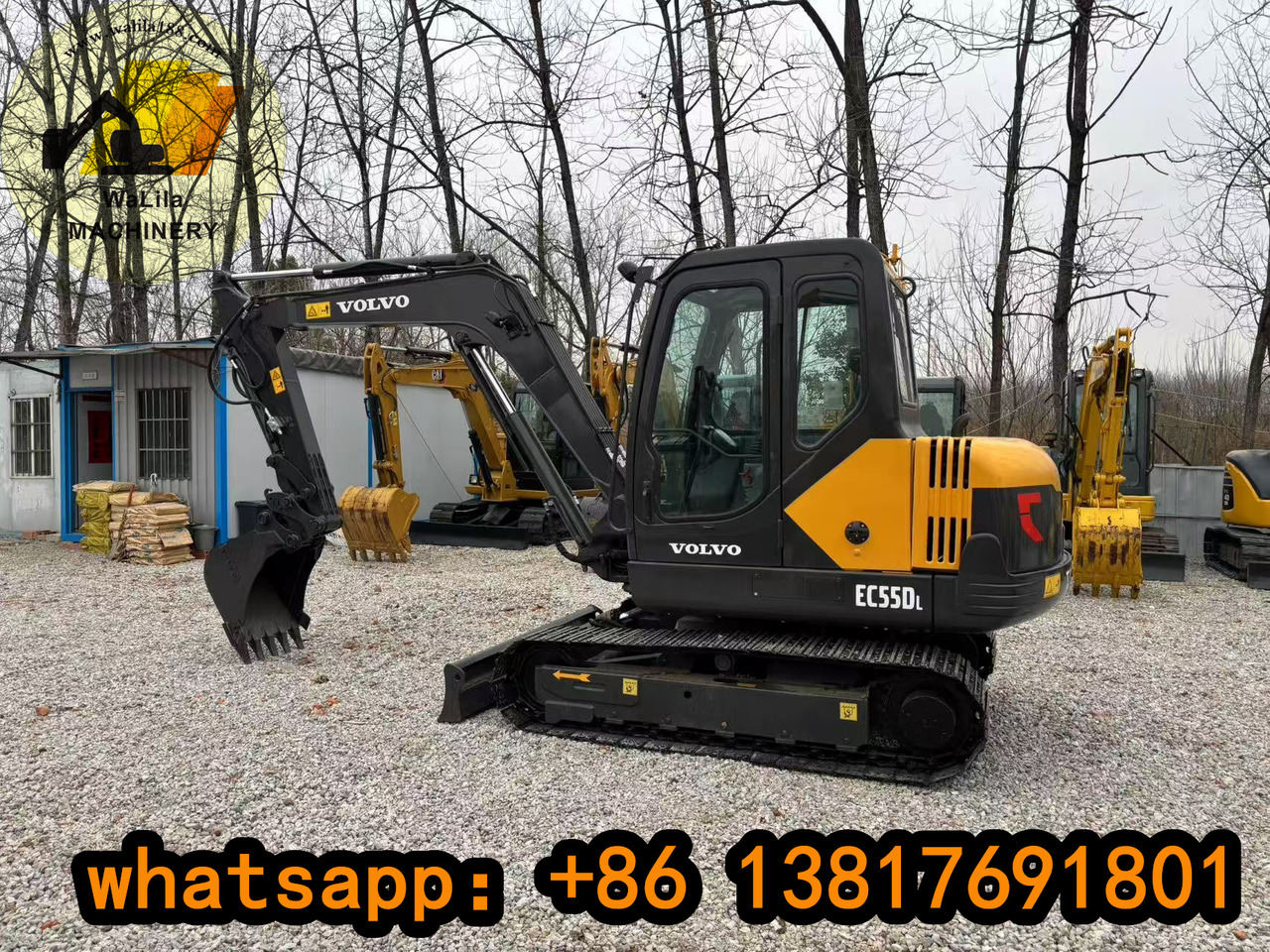 Volvo EC55D - Мини багер: снимка 2 Volvo EC55D - Мини багер: снимка 2