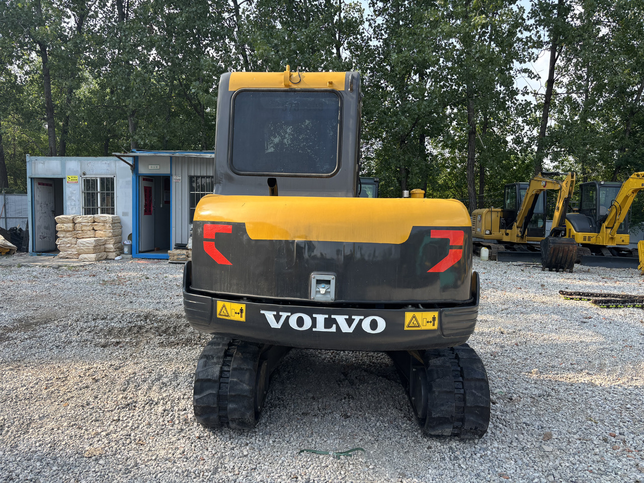 Volvo EC55D Rubber track - Мини багер: снимка 4 Volvo EC55D Rubber track - Мини багер: снимка 4