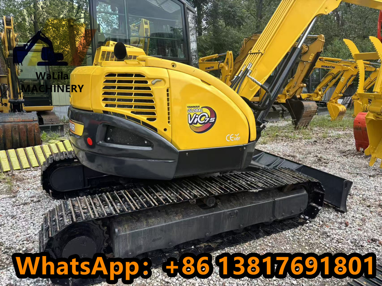 YANMAR VIO 75 - Верижен багер: снимка 4 YANMAR VIO 75 - Верижен багер: снимка 4