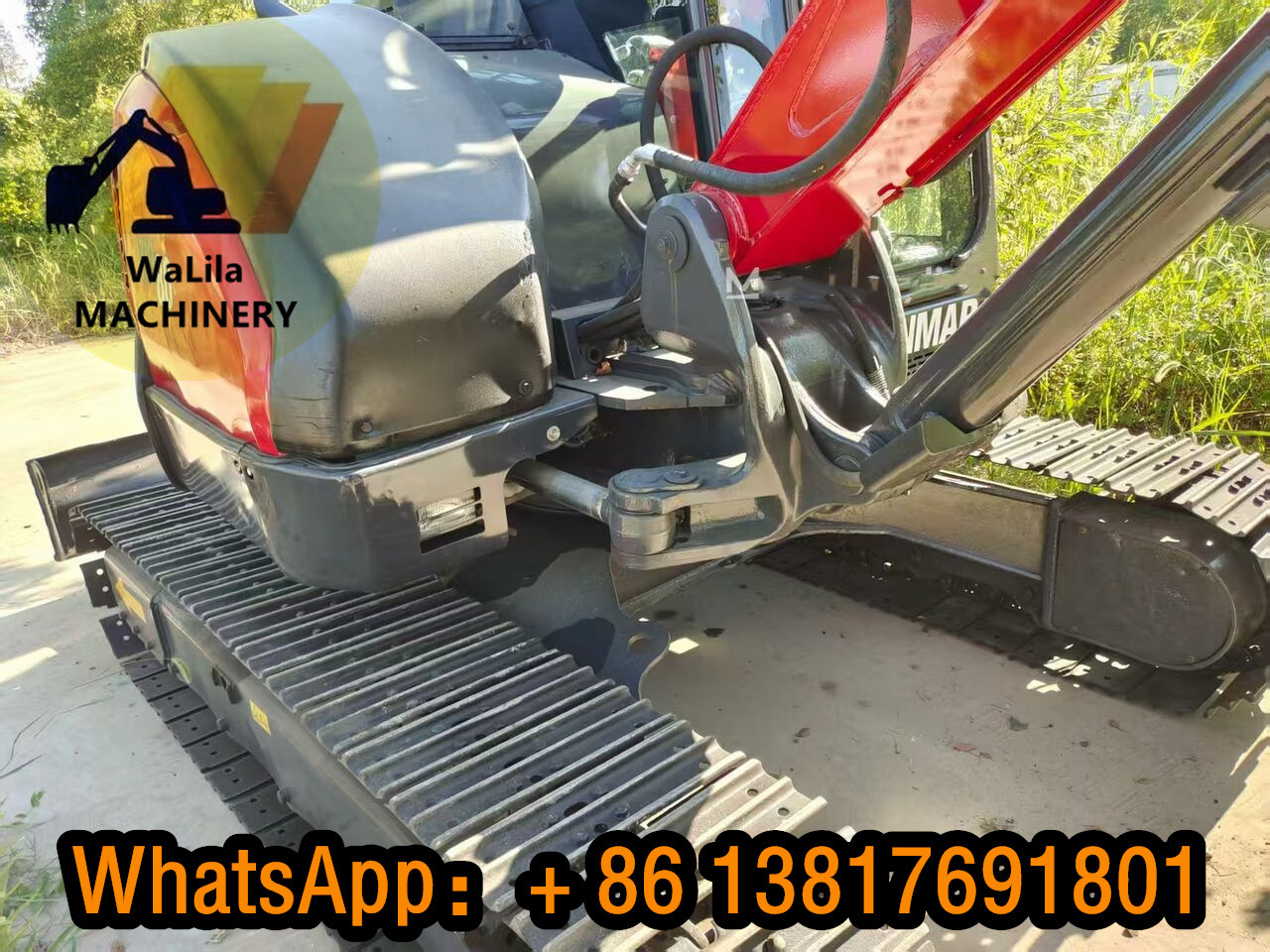 YANMAR VIO80 - Мини багер: снимка 5 YANMAR VIO80 - Мини багер: снимка 5