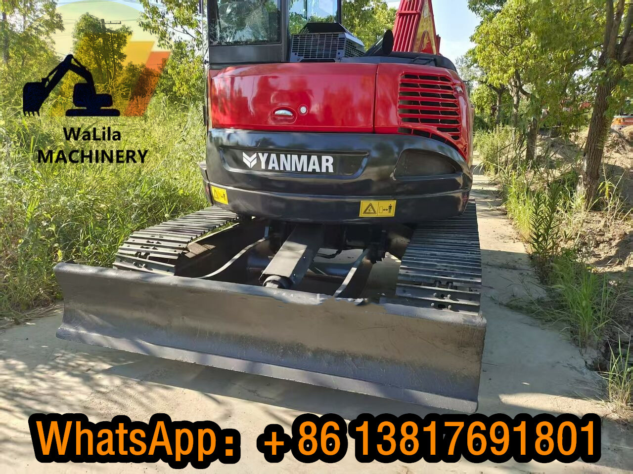 YANMAR VIO80 - Мини багер: снимка 4 YANMAR VIO80 - Мини багер: снимка 4