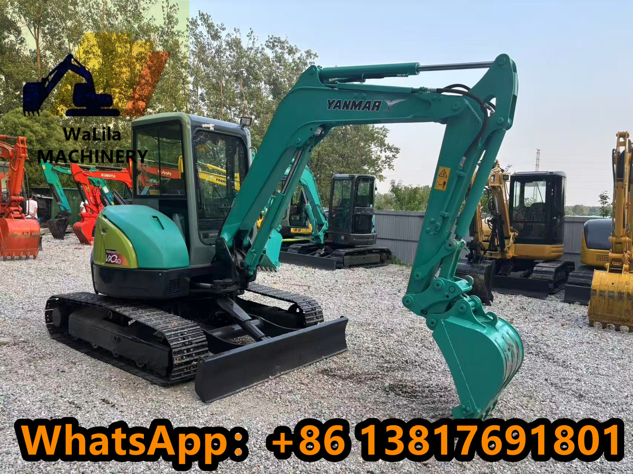 YANMAR vio40 - Мини багер: снимка 3 YANMAR vio40 - Мини багер: снимка 3