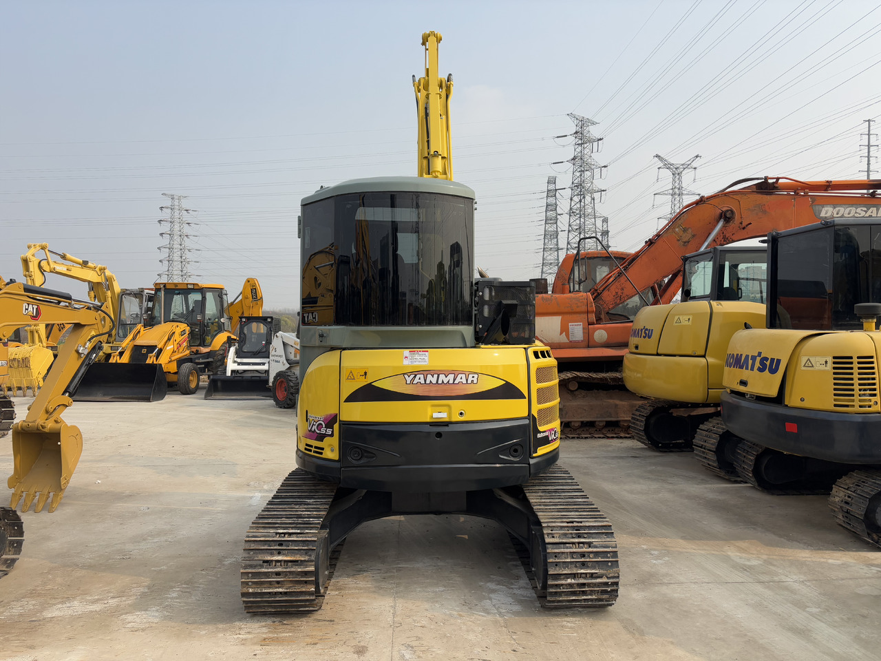 Yanmar Vio 55 Vio55 - Мини багер: снимка 3 Yanmar Vio 55 Vio55 - Мини багер: снимка 3