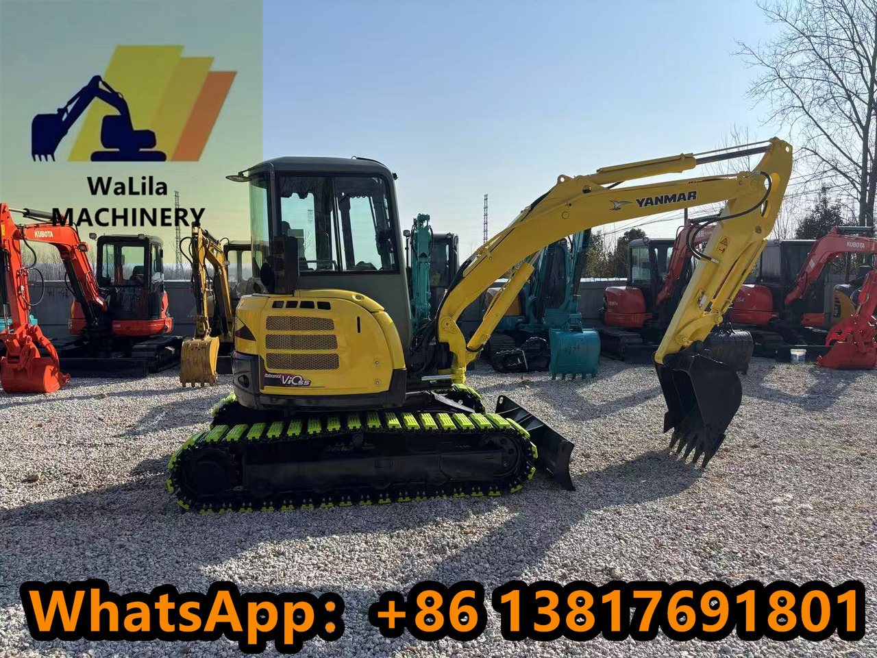 Yanmar Vio 55 Vio55 - Мини багер: снимка 4 Yanmar Vio 55 Vio55 - Мини багер: снимка 4