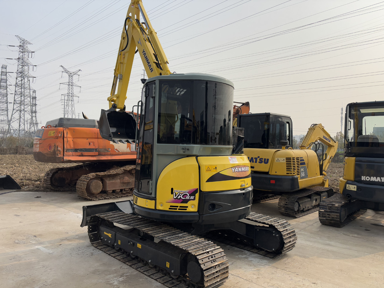 Yanmar Vio 55 Vio55 - Мини багер: снимка 1 Yanmar Vio 55 Vio55 - Мини багер: снимка 1