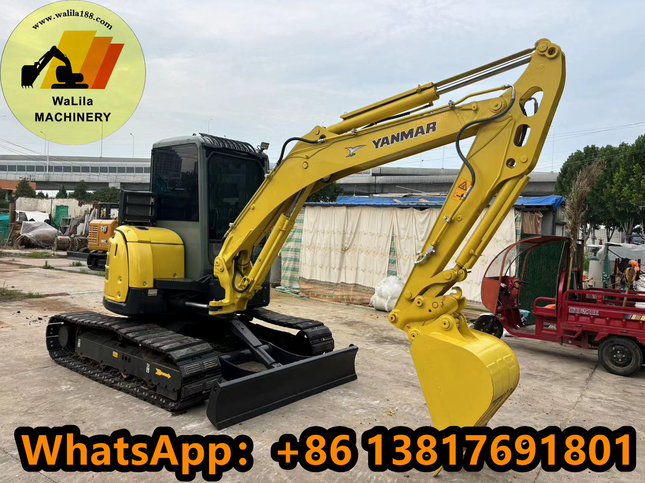 Yanmar Vio 55 Vio55 - Мини багер: снимка 3 Yanmar Vio 55 Vio55 - Мини багер: снимка 3
