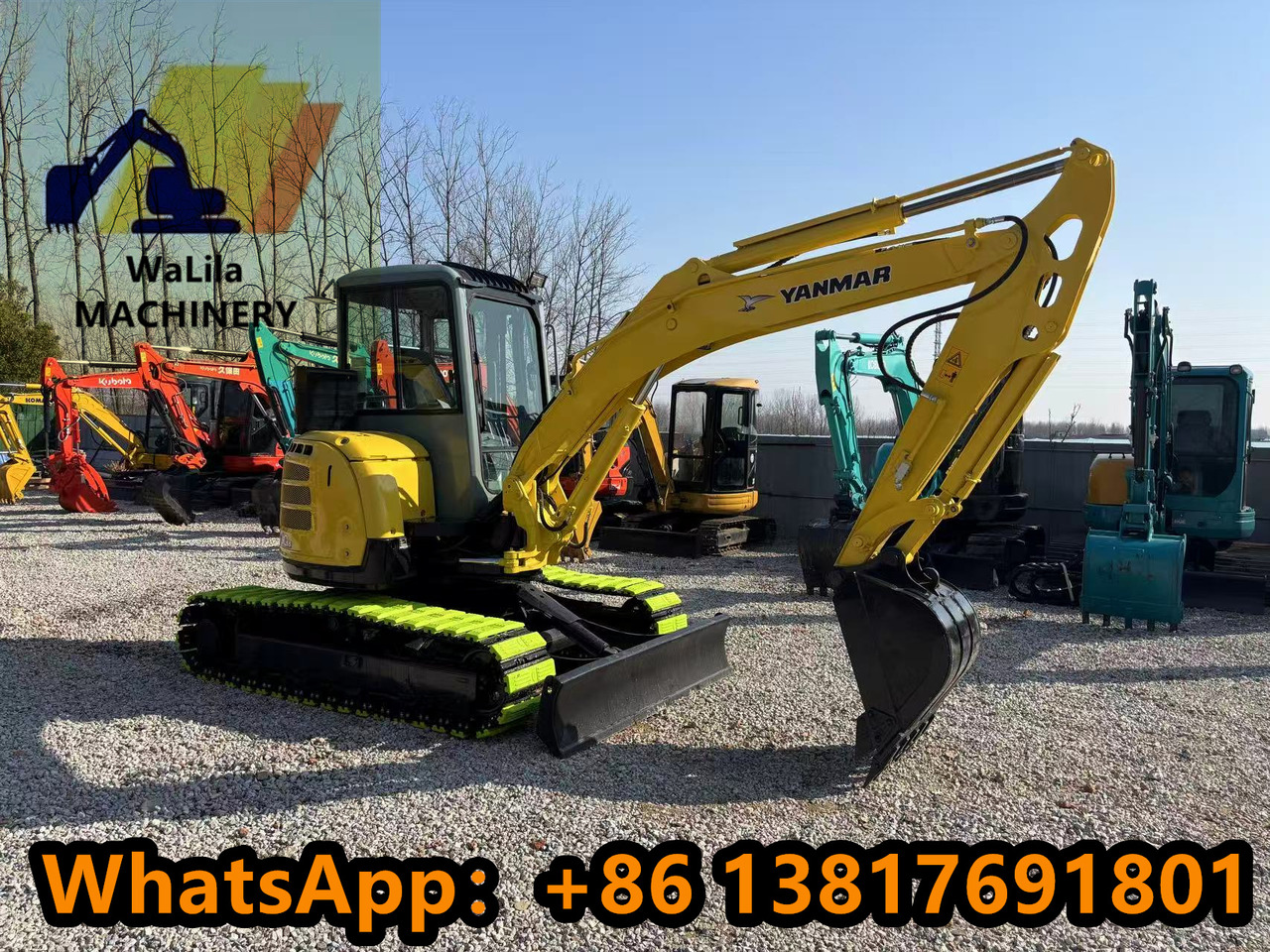 Yanmar Vio 55 Vio55 - Мини багер: снимка 5 Yanmar Vio 55 Vio55 - Мини багер: снимка 5
