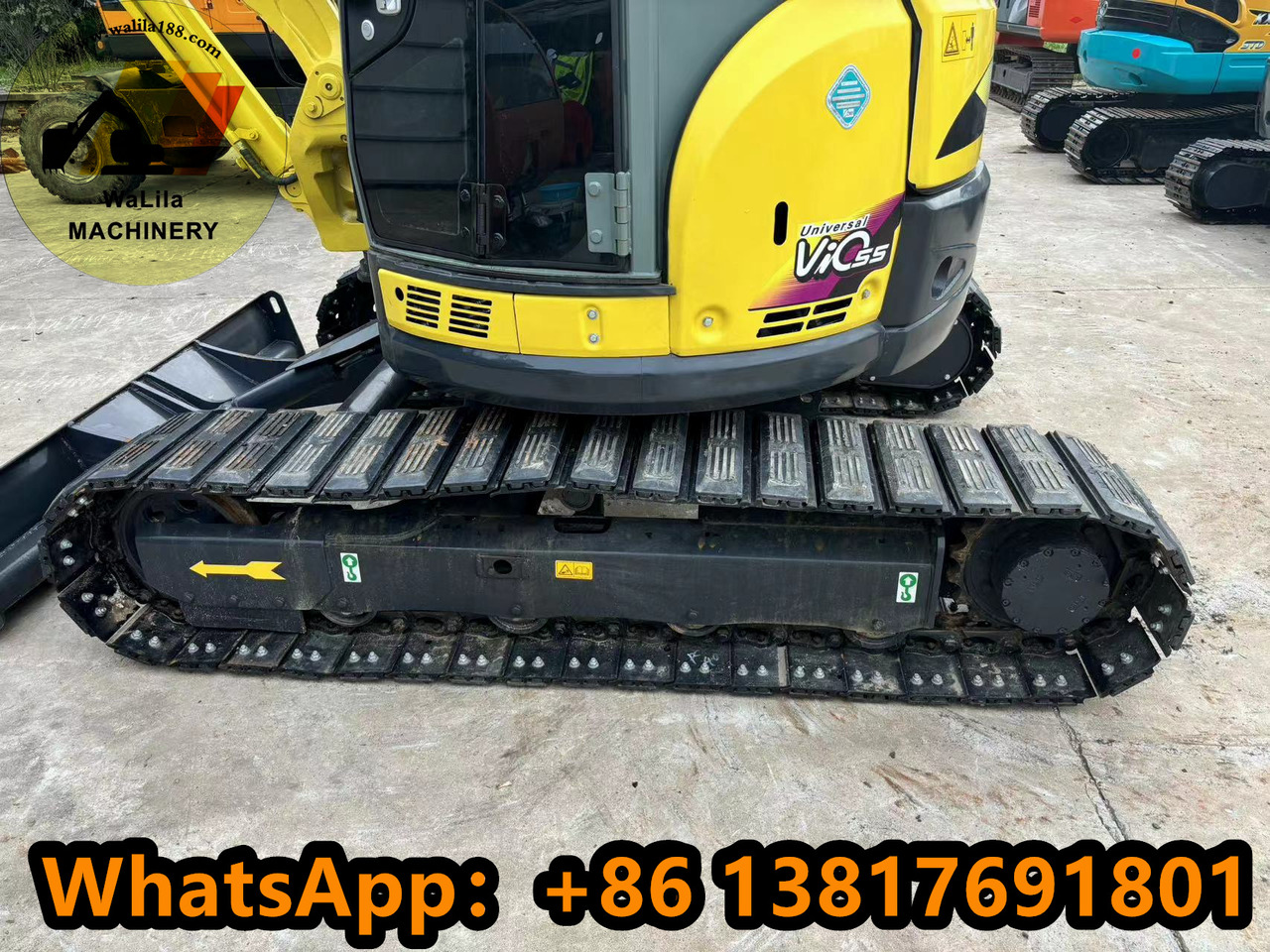 Yanmar Vio 55 Vio55 - Мини багер: снимка 4 Yanmar Vio 55 Vio55 - Мини багер: снимка 4