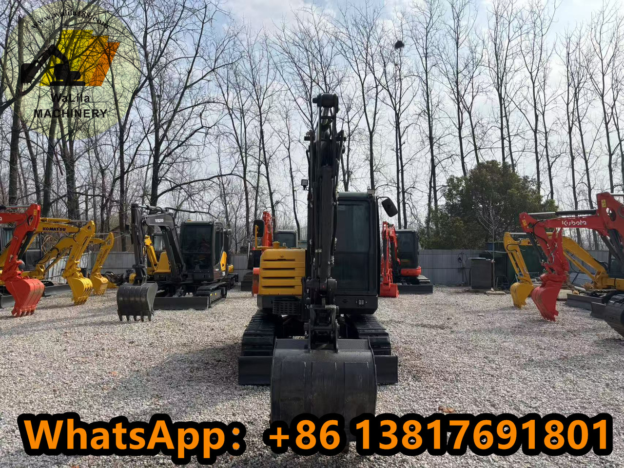 Volvo EC60D - Мини багер: снимка 3 Volvo EC60D - Мини багер: снимка 3