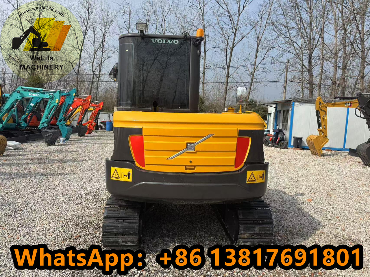 Volvo EC60D - Мини багер: снимка 4 Volvo EC60D - Мини багер: снимка 4