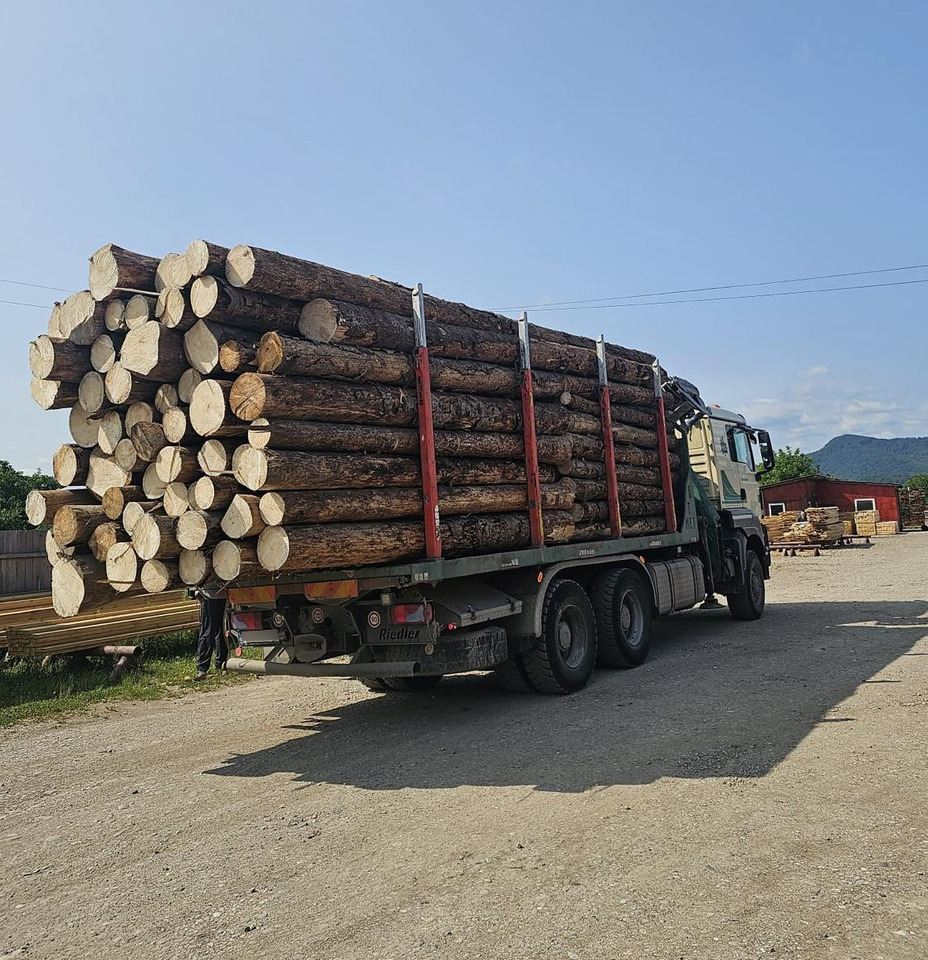 MAN 33.480 6x6 - Камион за дърва: снимка 5 MAN 33.480 6x6 - Камион за дърва: снимка 5