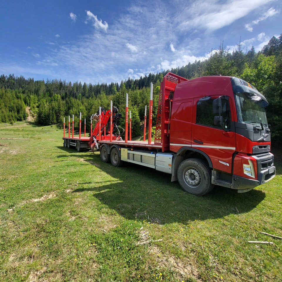VOLVO FMX 500 - Камион за дърва, Камион с кран: снимка 4 VOLVO FMX 500 - Камион за дърва, Камион с кран: снимка 4