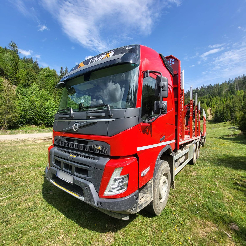VOLVO FMX 500 - Камион за дърва, Камион с кран: снимка 3 VOLVO FMX 500 - Камион за дърва, Камион с кран: снимка 3