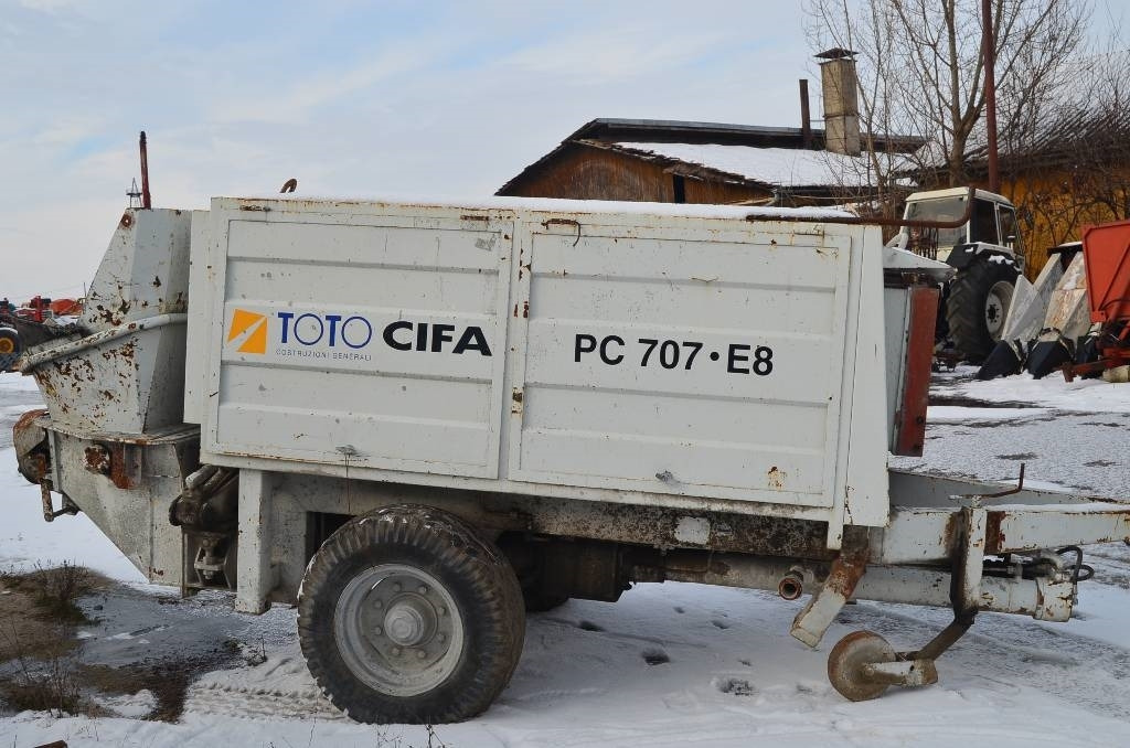 Cifa PC 707 - Стационарна бетон помпа: снимка 1 Cifa PC 707 - Стационарна бетон помпа: снимка 1