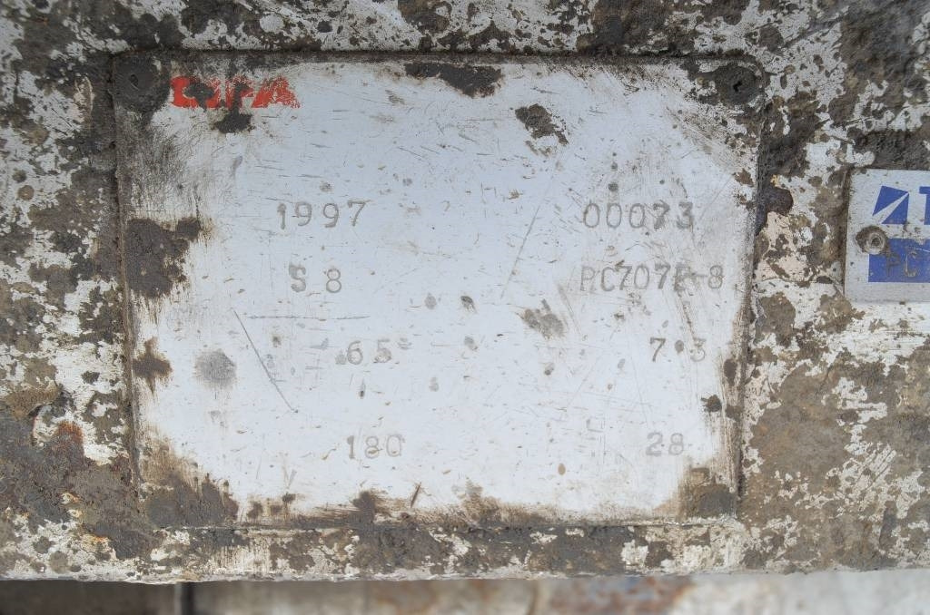 Cifa PC 707 - Стационарна бетон помпа: снимка 5 Cifa PC 707 - Стационарна бетон помпа: снимка 5