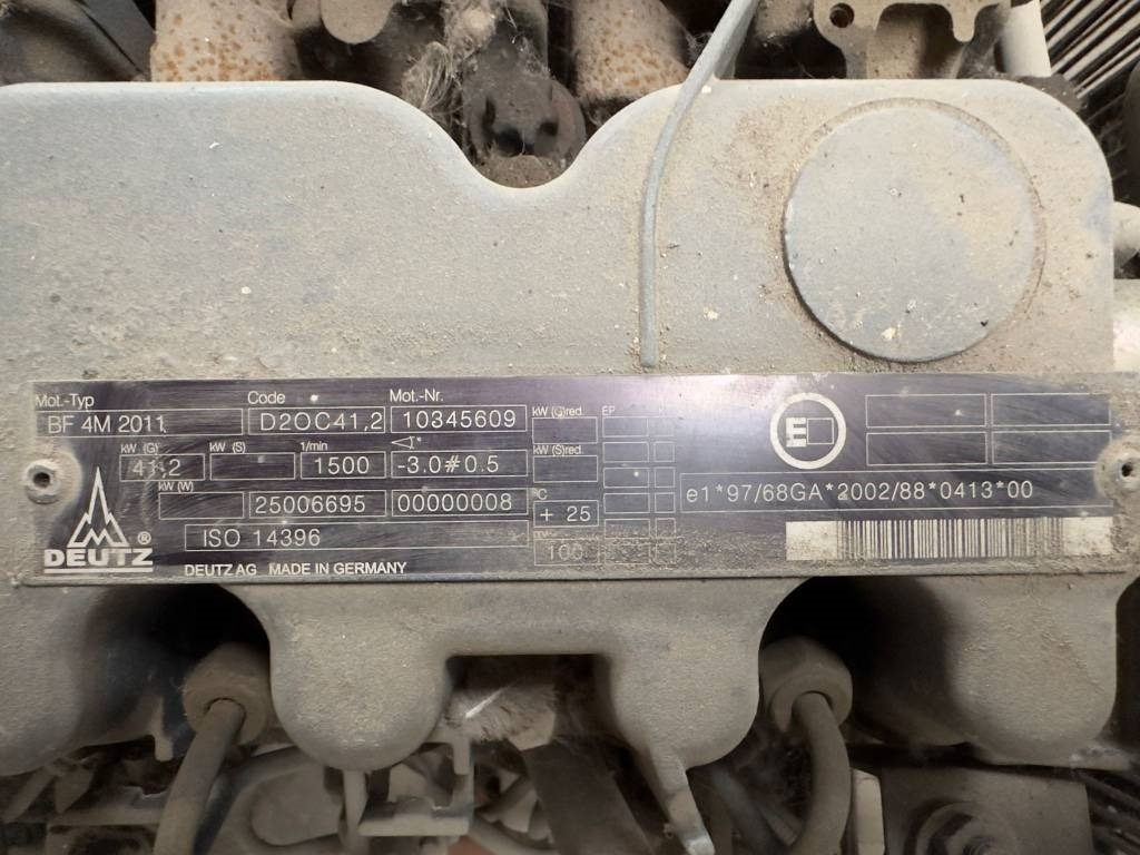 Deutz BF4M2011 ENGINE - Двигател за Строителна техника: снимка 2 Deutz BF4M2011 ENGINE - Двигател за Строителна техника: снимка 2