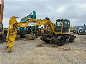 Doosan DX 160 WR - Колесен багер: снимка 1 Doosan DX 160 WR - Колесен багер: снимка 1