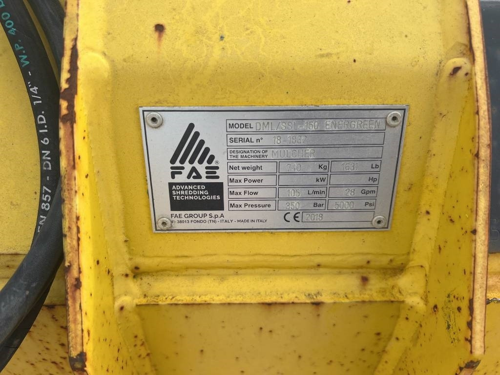 FAE DML-SSL150 - Горски мулчер: снимка 4 FAE DML-SSL150 - Горски мулчер: снимка 4