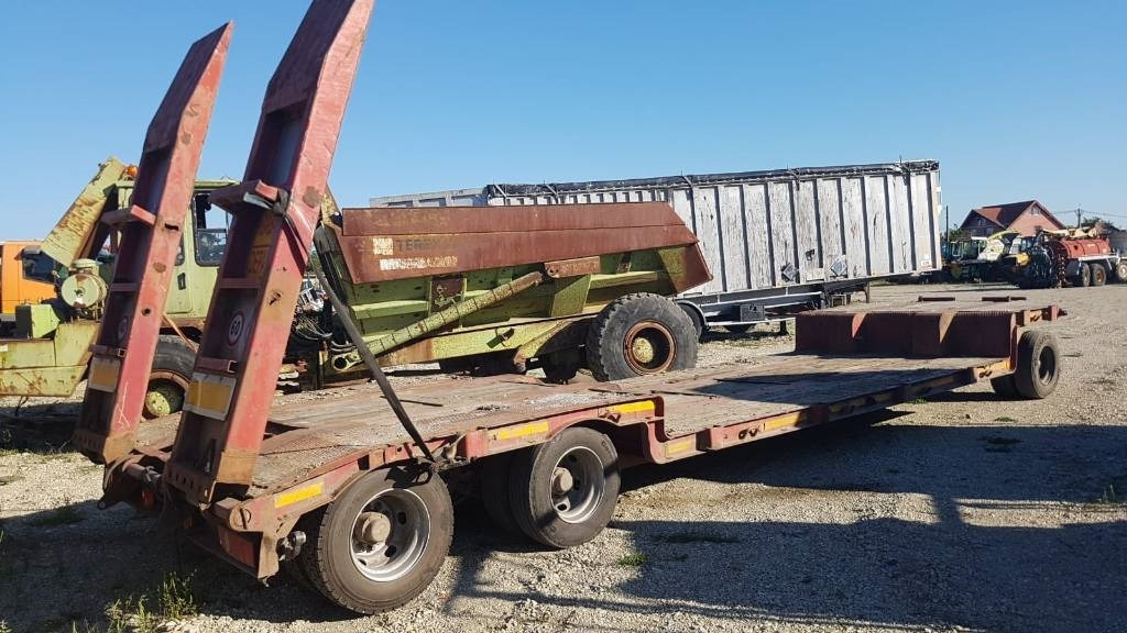 Fliegl DTS300 - Нискорамна площадка ремарке: снимка 4 Fliegl DTS300 - Нискорамна площадка ремарке: снимка 4