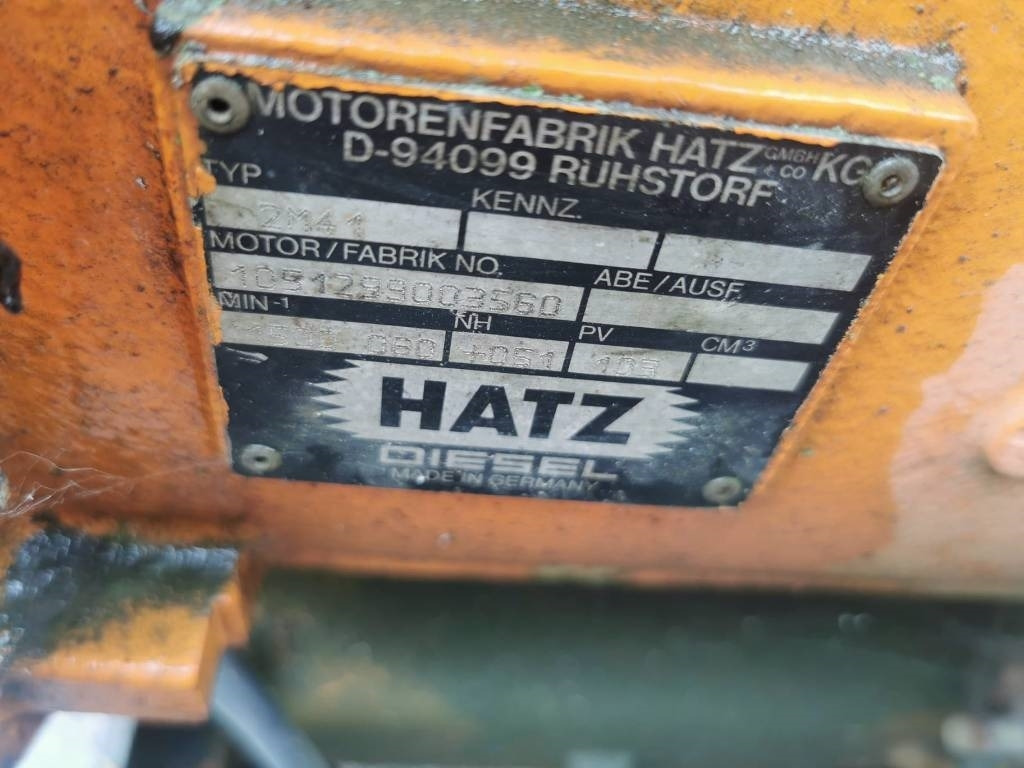 Hatz 2M41 ENGINE - Двигател за Строителна техника: снимка 5 Hatz 2M41 ENGINE - Двигател за Строителна техника: снимка 5