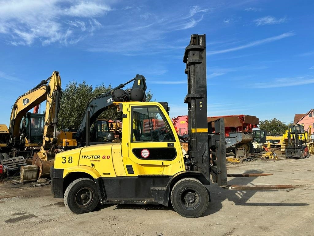 Hyster H 8.0FT9 - Газокар: снимка 2 Hyster H 8.0FT9 - Газокар: снимка 2