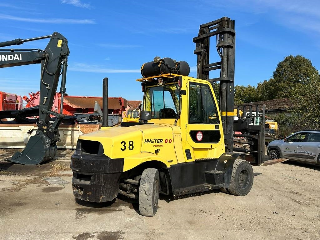 Hyster H 8.0FT9 - Газокар: снимка 3 Hyster H 8.0FT9 - Газокар: снимка 3
