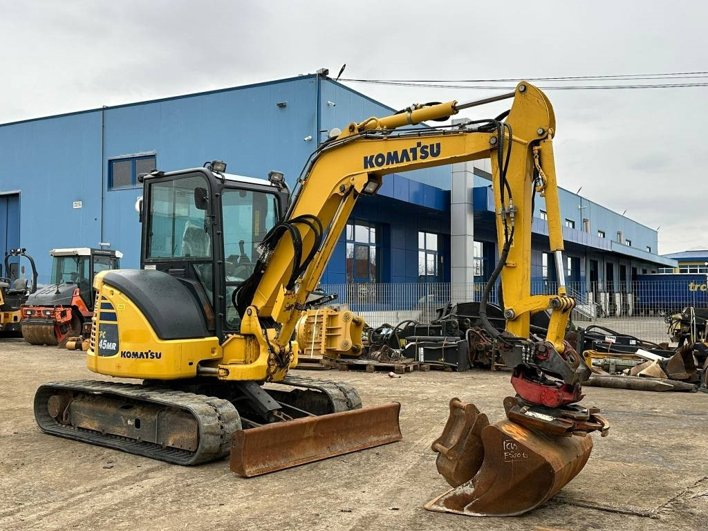 Komatsu PC 45 MR + RototiltRT20B - Мини багер: снимка 4 Komatsu PC 45 MR + RototiltRT20B - Мини багер: снимка 4