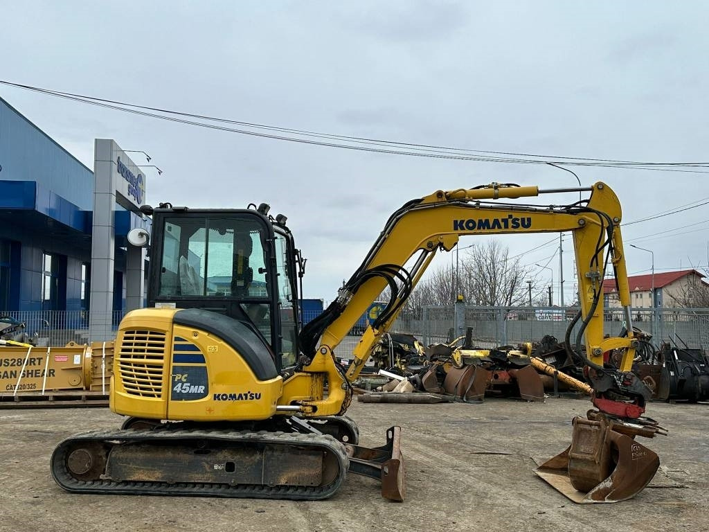 Komatsu PC 45 MR + RototiltRT20B - Мини багер: снимка 5 Komatsu PC 45 MR + RototiltRT20B - Мини багер: снимка 5
