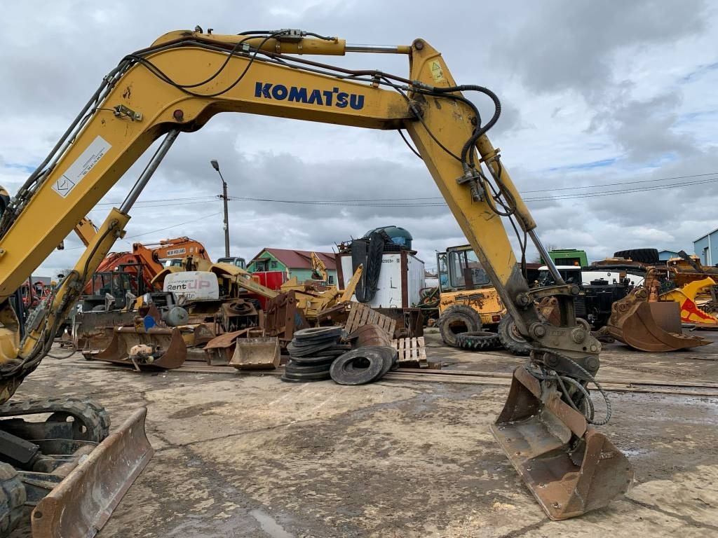 Мини багер Komatsu PC 88 MR-6: снимка 7