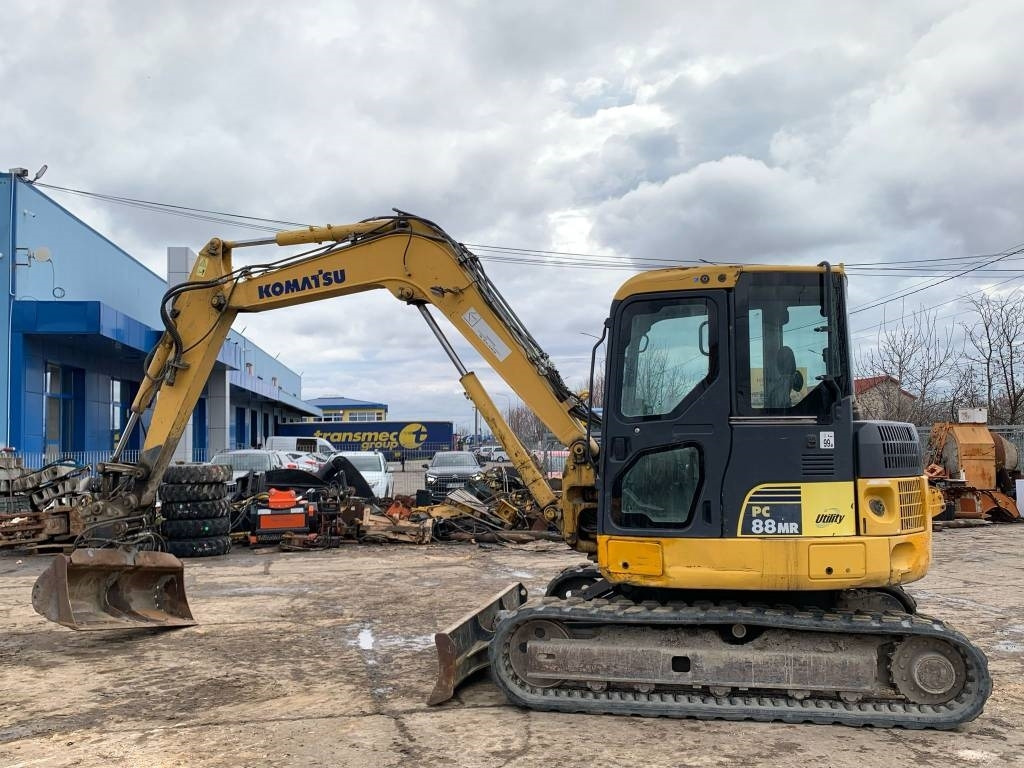 Komatsu PC 88 MR-6  - Мини багер: снимка 5 Komatsu PC 88 MR-6  - Мини багер: снимка 5