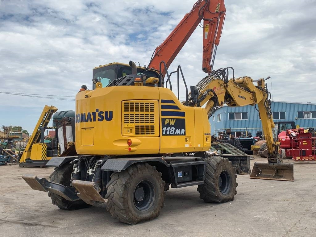 Komatsu PW118MR-11W - Колесен багер: снимка 5 Komatsu PW118MR-11W - Колесен багер: снимка 5
