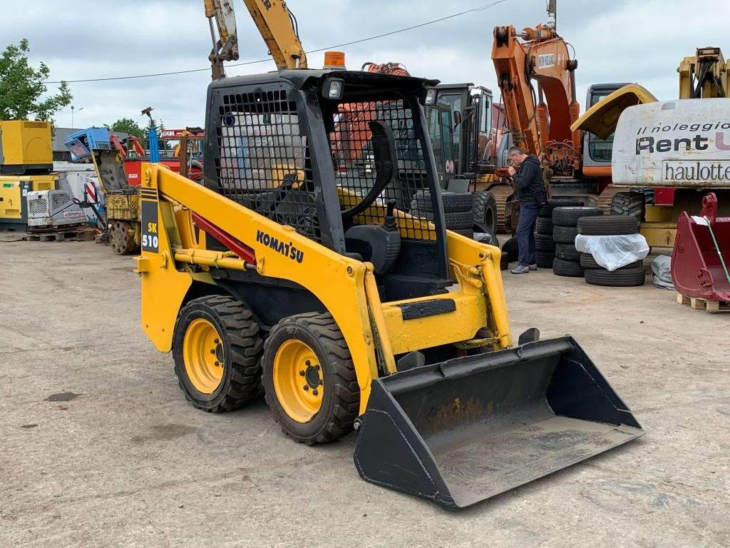 Komatsu SK 510 - Мини челен товарач: снимка 1 Komatsu SK 510 - Мини челен товарач: снимка 1