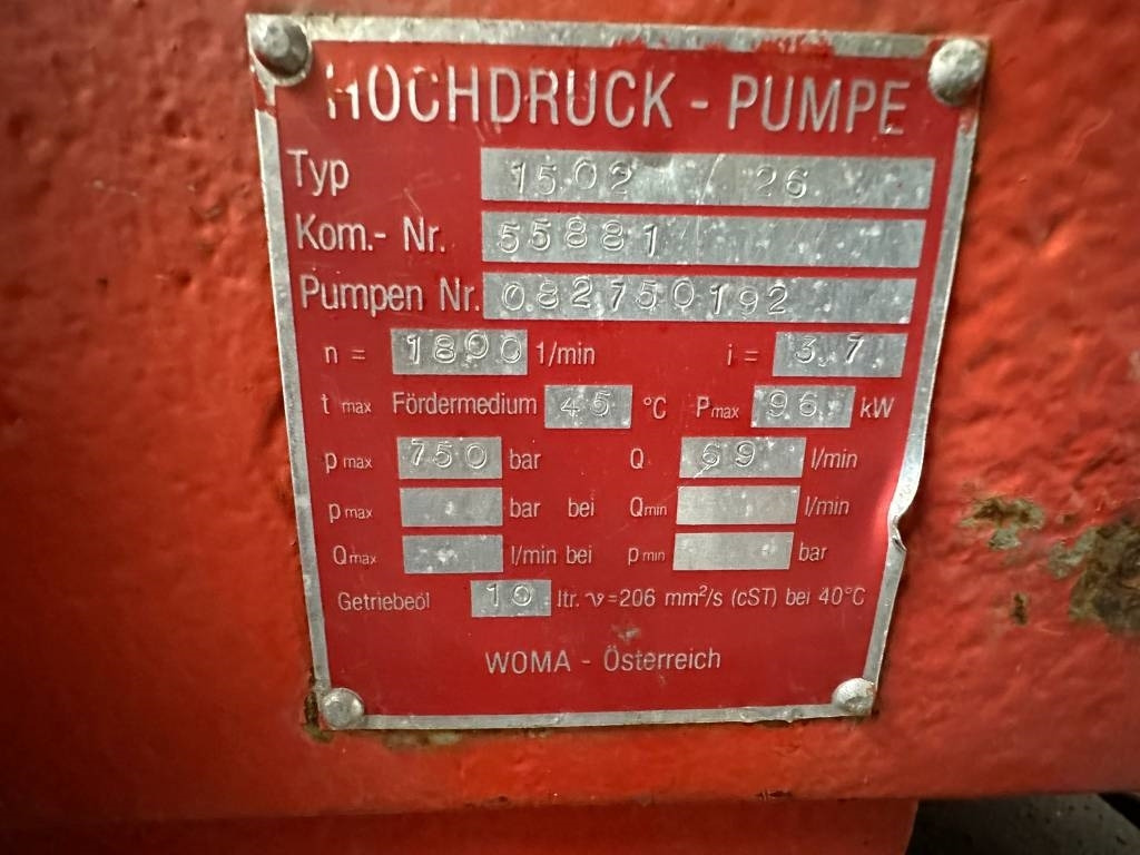 Комунална/ Специална техника, Камион фургон MAN Pressure Washer 19.321: снимка 10