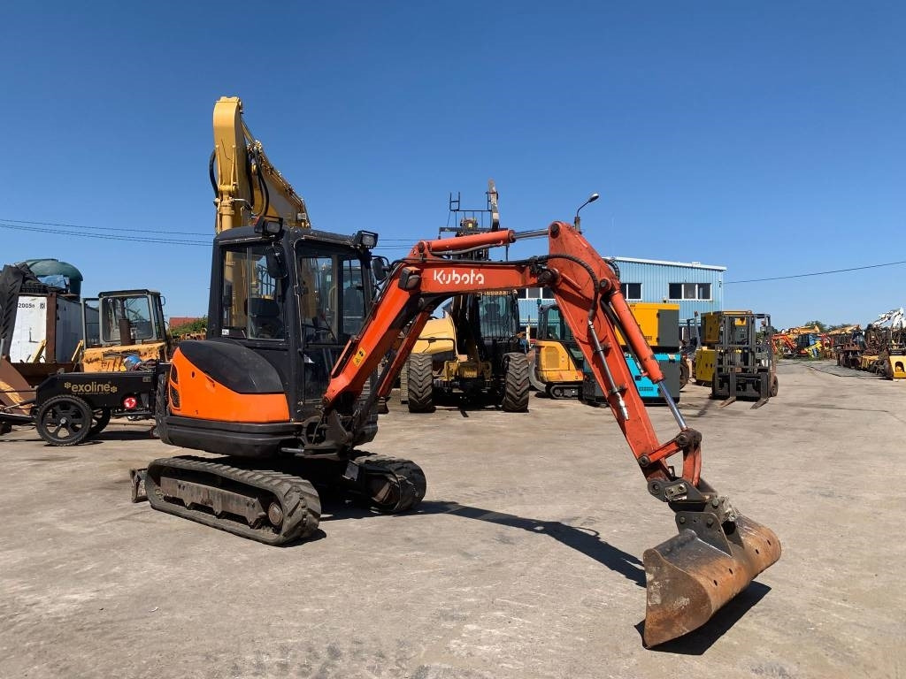 Kubota KX 61-3 - Мини багер: снимка 4 Kubota KX 61-3 - Мини багер: снимка 4