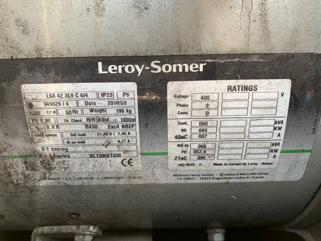 Leroy Somer LSA42.3L9 - Електрогенератор: снимка 5 Leroy Somer LSA42.3L9 - Електрогенератор: снимка 5