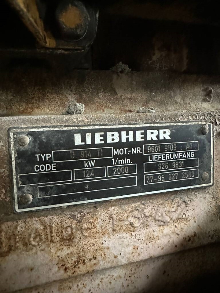Liebherr D 914 T1 ENGINE - Двигател за Строителна техника: снимка 2 Liebherr D 914 T1 ENGINE - Двигател за Строителна техника: снимка 2