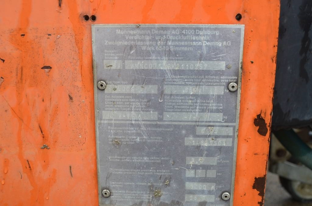 Mannesman Domag SC 40 DS-1 - Компресор за въздух: снимка 5 Mannesman Domag SC 40 DS-1 - Компресор за въздух: снимка 5