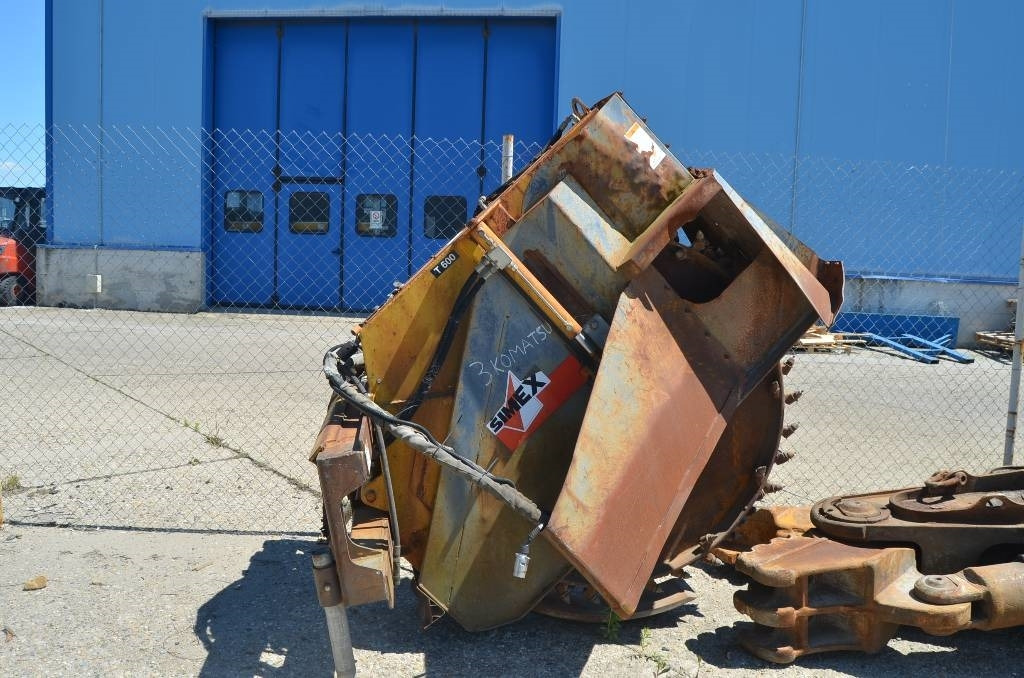 Прикачен инвентар за Строителна техника Simex T600: снимка 1