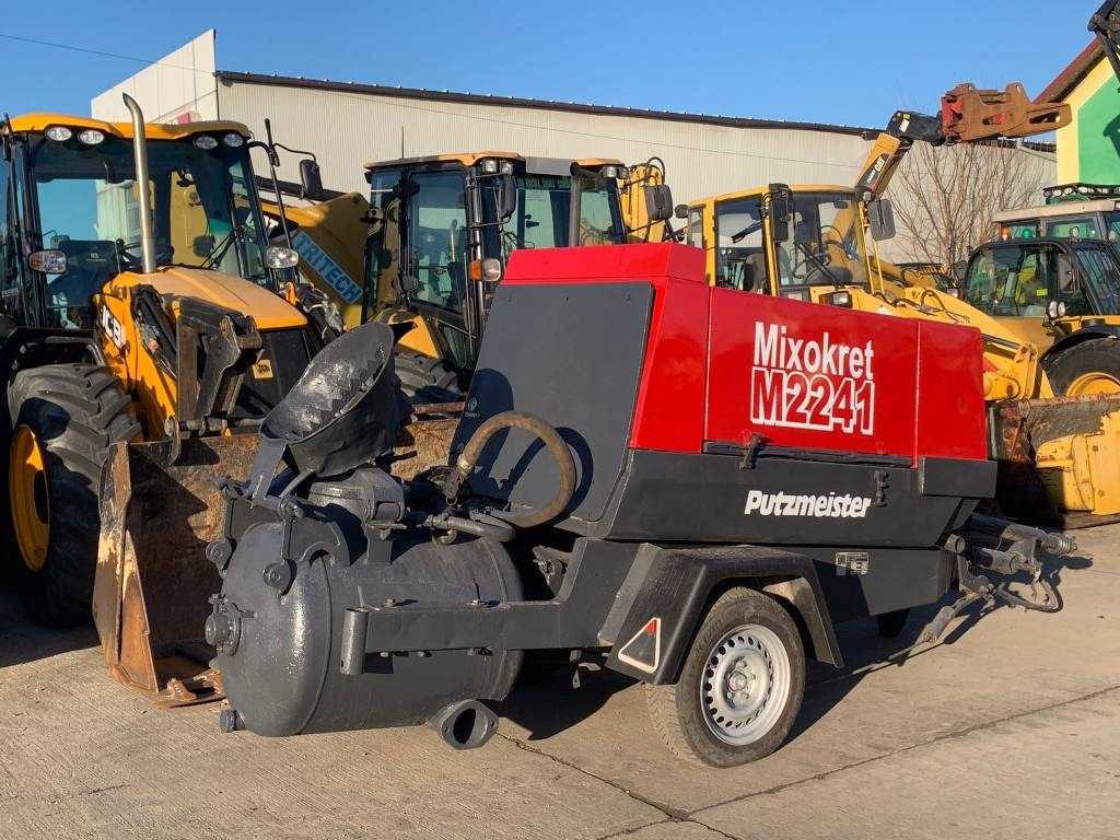 Putzmeister Mixokret M2241D - Стационарна бетон помпа: снимка 3 Putzmeister Mixokret M2241D - Стационарна бетон помпа: снимка 3