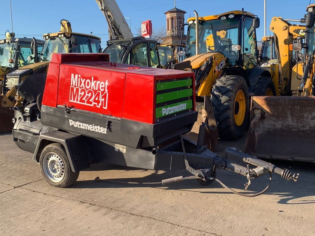 Putzmeister Mixokret M2241D - Стационарна бетон помпа: снимка 1 Putzmeister Mixokret M2241D - Стационарна бетон помпа: снимка 1