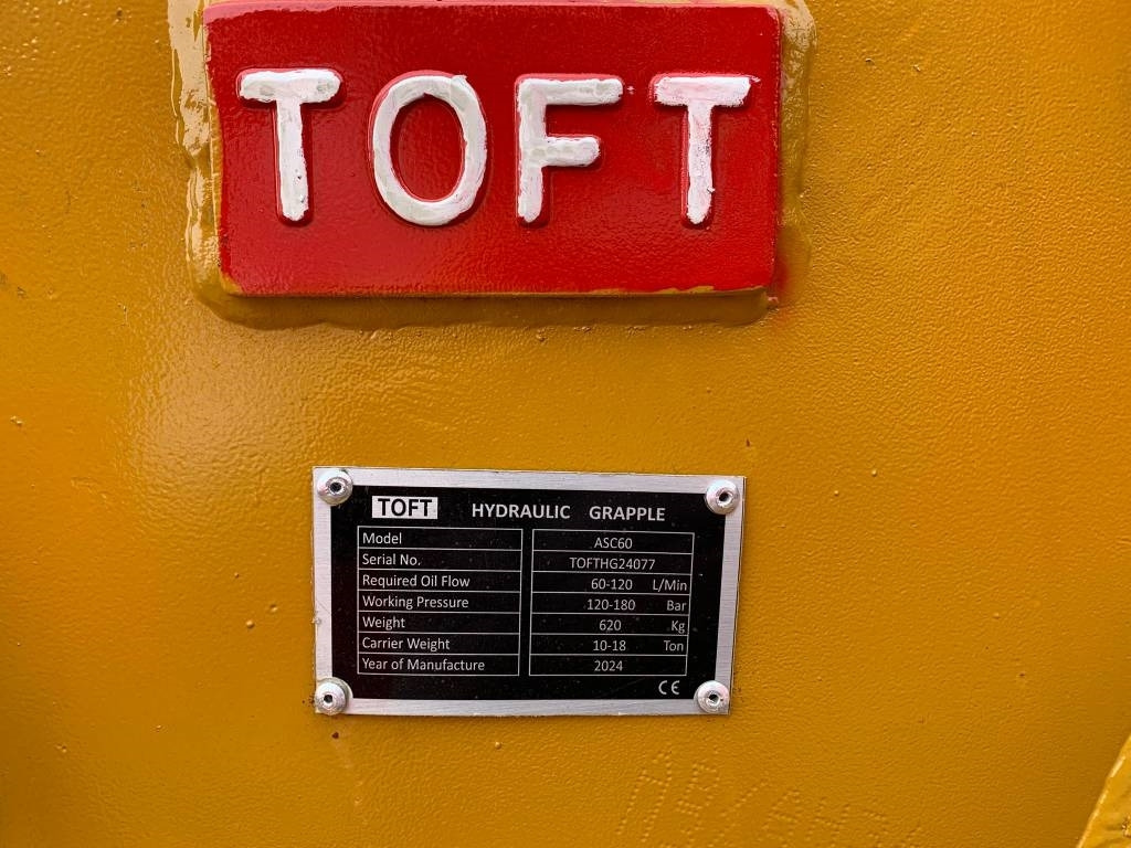 Toft ASC60 - Грайфер за Строителна техника: снимка 4 Toft ASC60 - Грайфер за Строителна техника: снимка 4