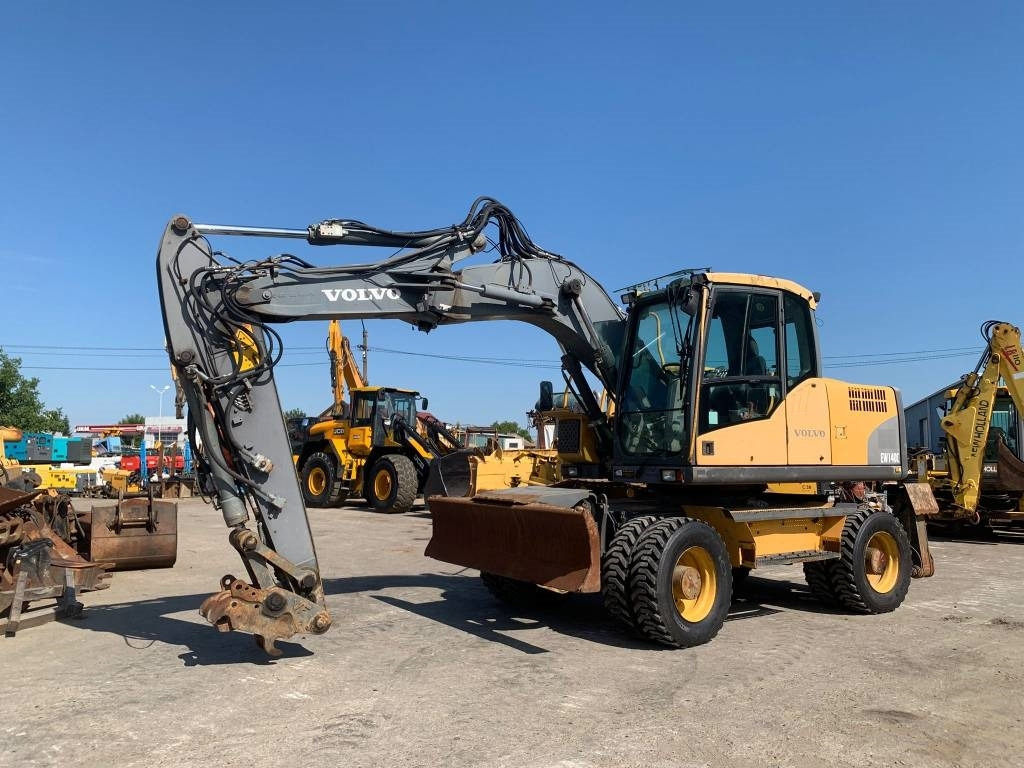 Volvo EW 140 C - Колесен багер: снимка 1 Volvo EW 140 C - Колесен багер: снимка 1