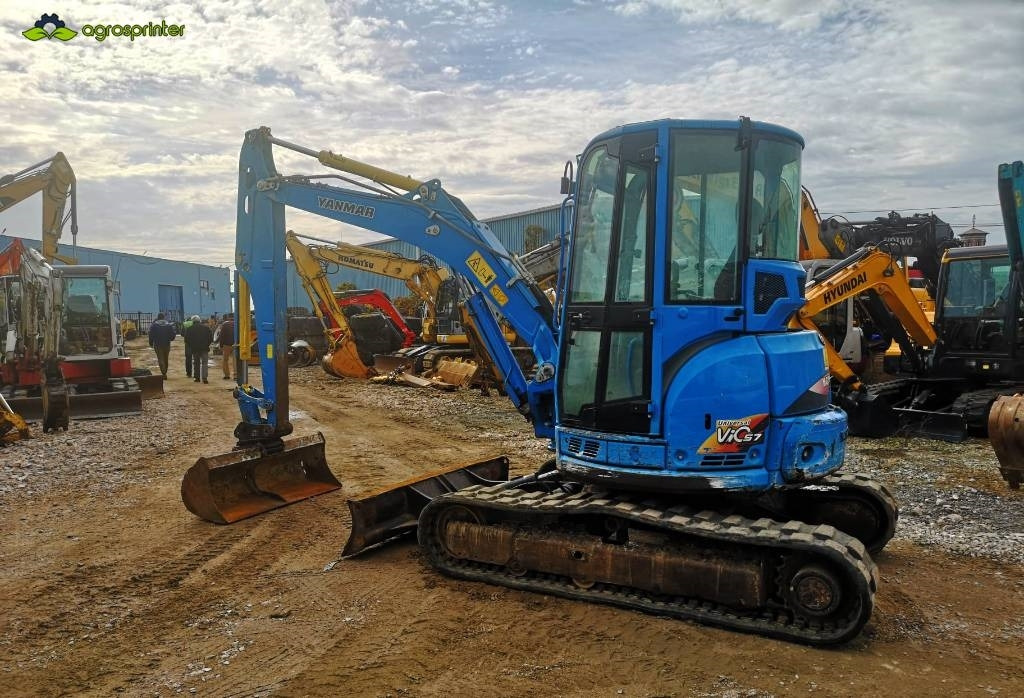 Yanmar Vio 57 - Мини багер: снимка 4 Yanmar Vio 57 - Мини багер: снимка 4