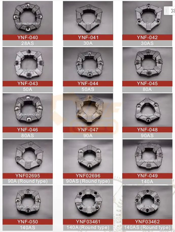 YNF Factory Wholesale Flexible Rubber Coupling CF-A For Excavator Air Compressor Connecting Glue Assembly - Съединител и части: снимка 5 YNF Factory Wholesale Flexible Rubber Coupling CF-A For Excavator Air Compressor Connecting Glue Assembly - Съединител и части: снимка 5