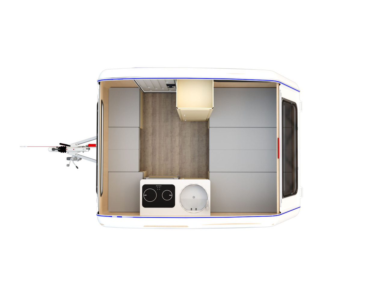 Niewiadów N126D Cheapest caravan in EUROPE - Каравана: снимка 4 Niewiadów N126D Cheapest caravan in EUROPE - Каравана: снимка 4