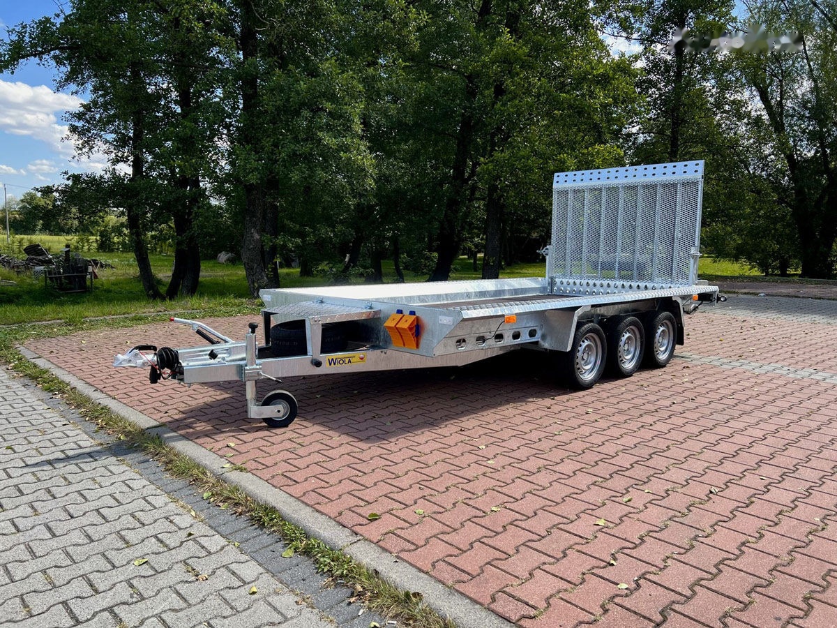 Wiola Pod sprzęt budowlany B3540 MAXX 3500kg - Ремарке за строителна техника: снимка 1 Wiola Pod sprzęt budowlany B3540 MAXX 3500kg - Ремарке за строителна техника: снимка 1