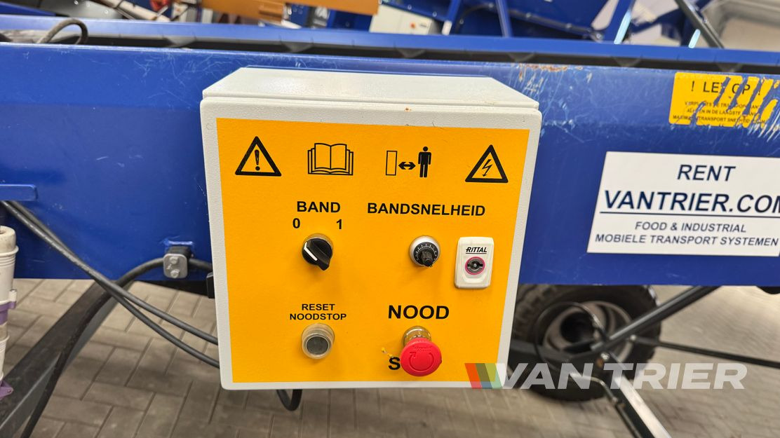 Van Trier 8-100 Conveyor belt - Лентов транспортьор: снимка 4 Van Trier 8-100 Conveyor belt - Лентов транспортьор: снимка 4
