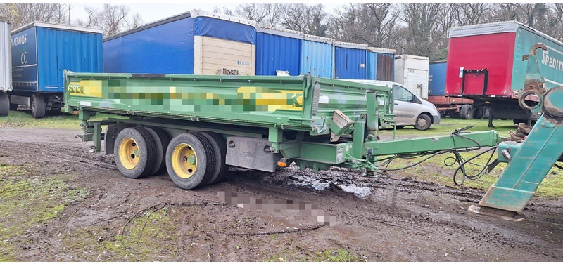 Blomenrohr Kipper 2 Achser - Самосвал ремарке: снимка 2 Blomenrohr Kipper 2 Achser - Самосвал ремарке: снимка 2