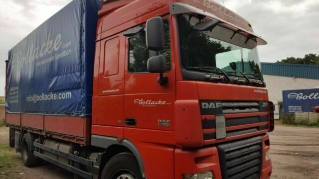DAF 105-410 XF Plane Spriegel German Truck - Камион с брезент: снимка 2 DAF 105-410 XF Plane Spriegel German Truck - Камион с брезент: снимка 2