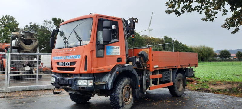 Iveco ML110-220 4x4 mit Kran+Funk - Бордови камион, Камион с кран: снимка 4 Iveco ML110-220 4x4 mit Kran+Funk - Бордови камион, Камион с кран: снимка 4